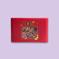 Tarjeta de juego Retro Super 64, cartucho de juego N64 340 en 1 para consola de videojuegos N64, región gratuita con tarjeta de 16G