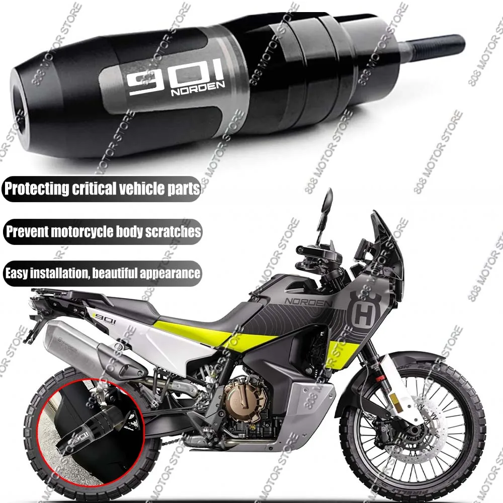 

For Norden 901 Motorcycle CNC Accessoires Falling protection Exhaust Slider Crash