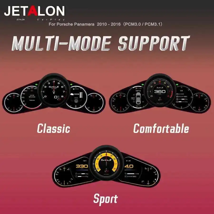 Dashboard For Porsche Panamera 2010-2016 New Car LCD Digital Cluster Virtual Cockpit Speed Meter Instrument Panel Unit Cluster