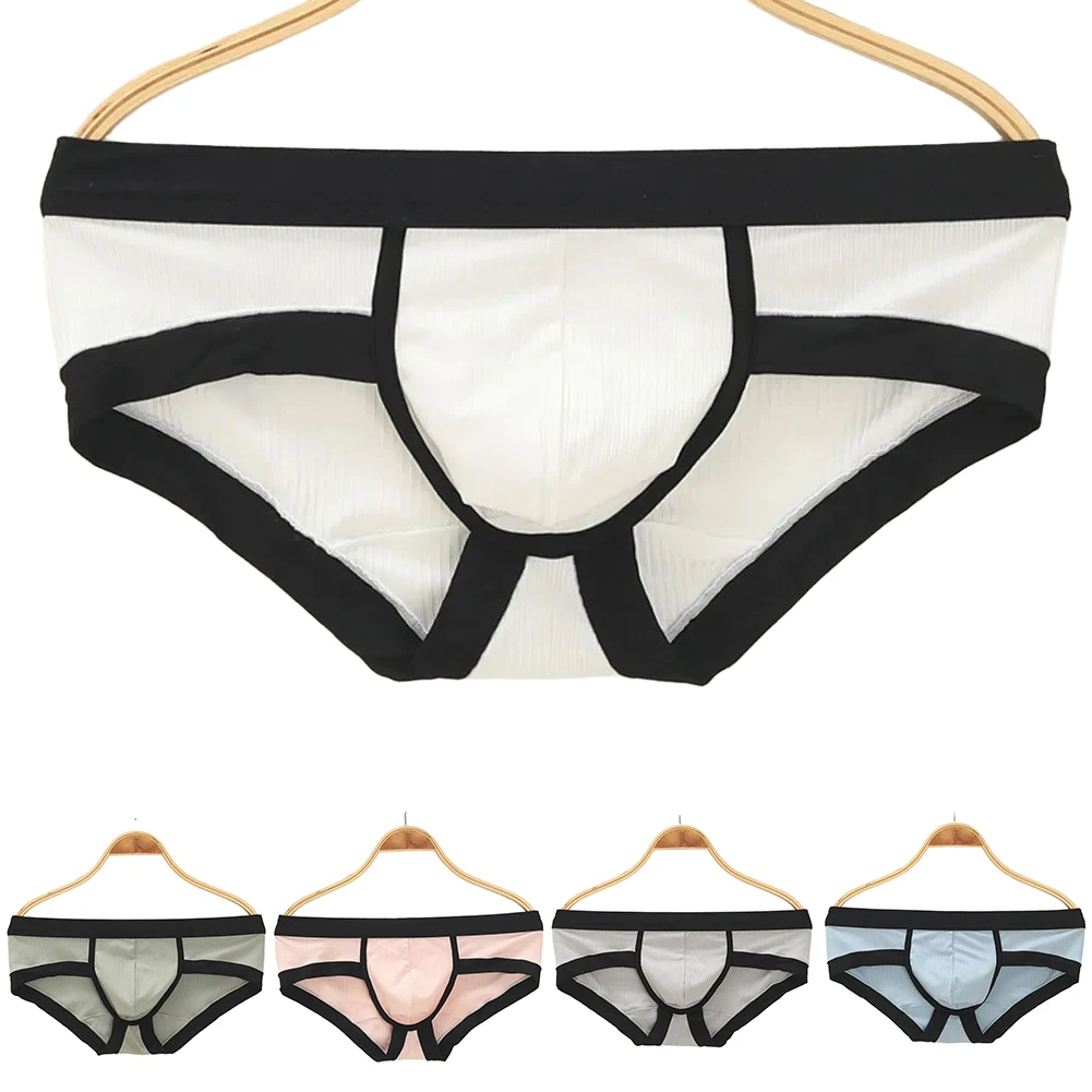 

Breathable Underwear Low Waist Briefs For Active Lifestyle Classic Theme Comfortable Fabric Polyester Spandex Material
