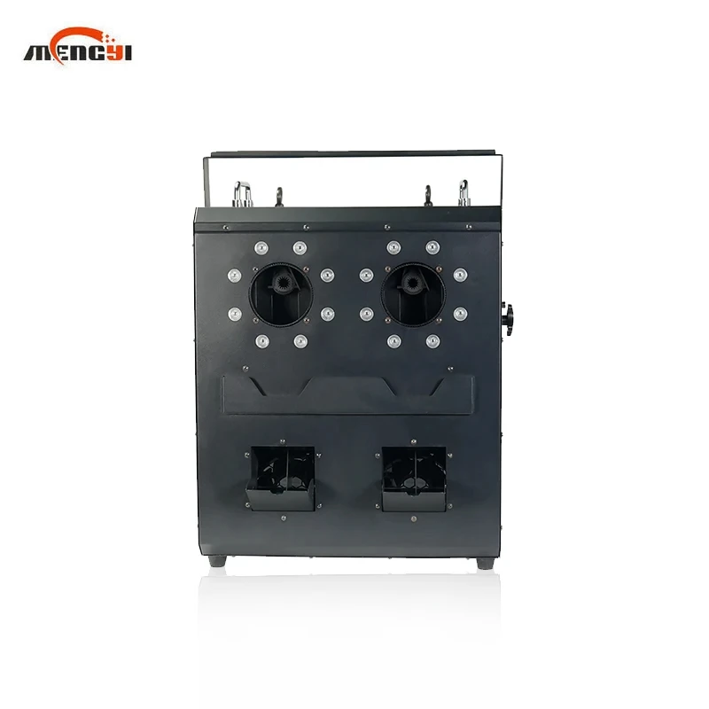 

Сценическая светодиодная дым-машина с пузырьками, RGB, с двойным колесом, 1500 Вт, для свадеб и вечеринок