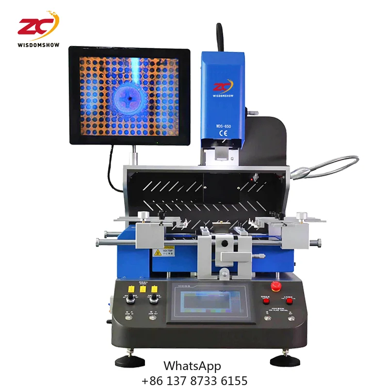 BGA Rework Station WDS650 Welding Machine With Optical Alignment For ECU MCU Truck Pcb Repair