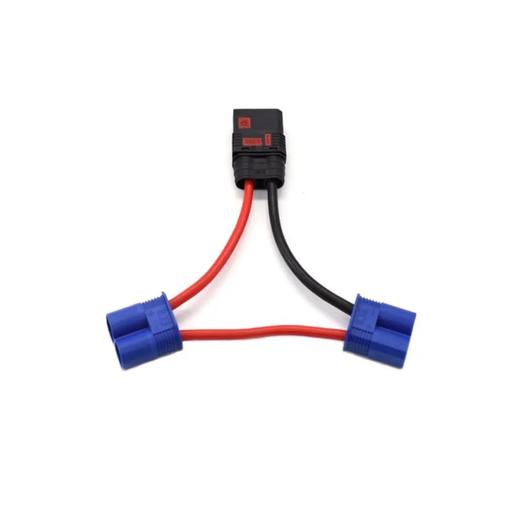 

QS8 Female to 2pcs EC8 Male 6/8/10/12AWG 8CM