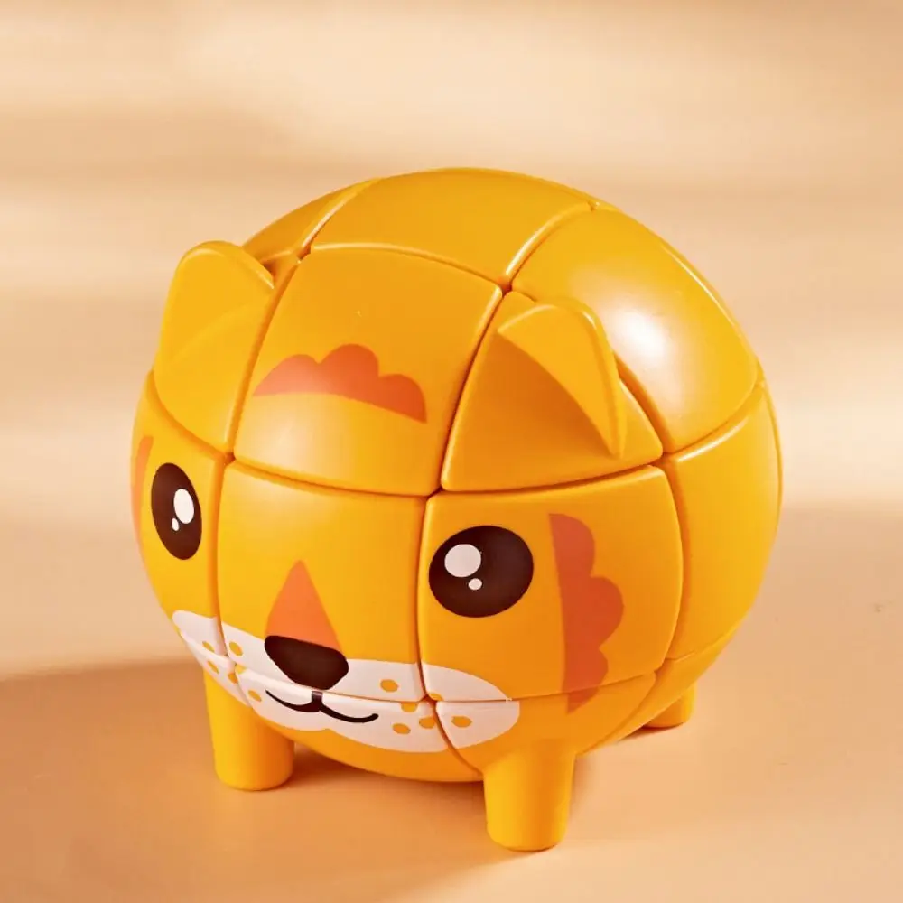 Third-Order Animal Shaped Cube Cartoon 3D Cartoon Animal Cube Portable Hands-on Ability Children's Puzzle Cube