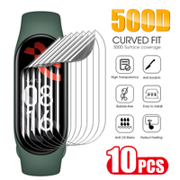 HD Hydrogel Film Full Cover Screen Protector for Xiaomi Band 6 7 NFC Soft Protective Film For Mi band MiBand 4 5 3 2 Not Glass