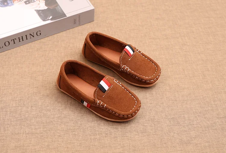 Kinder-Softloafer Frühling 2026 – Flache Schuhe für Baby-Jungen 1-10 Jahre, lässige Mokassins, rutschfeste Slipper, klassischer Freizeitschuh – Detail 9