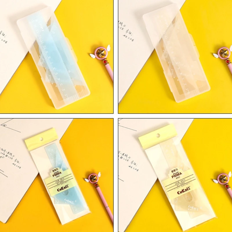 مسطرة الرياضيات، مسطرة الرسم الهندسية، أداة امتحان الألوان الهلامية، اللوازم المدرسية للرياضيات للطلاب الجامعيين والأطفال 4 قطع