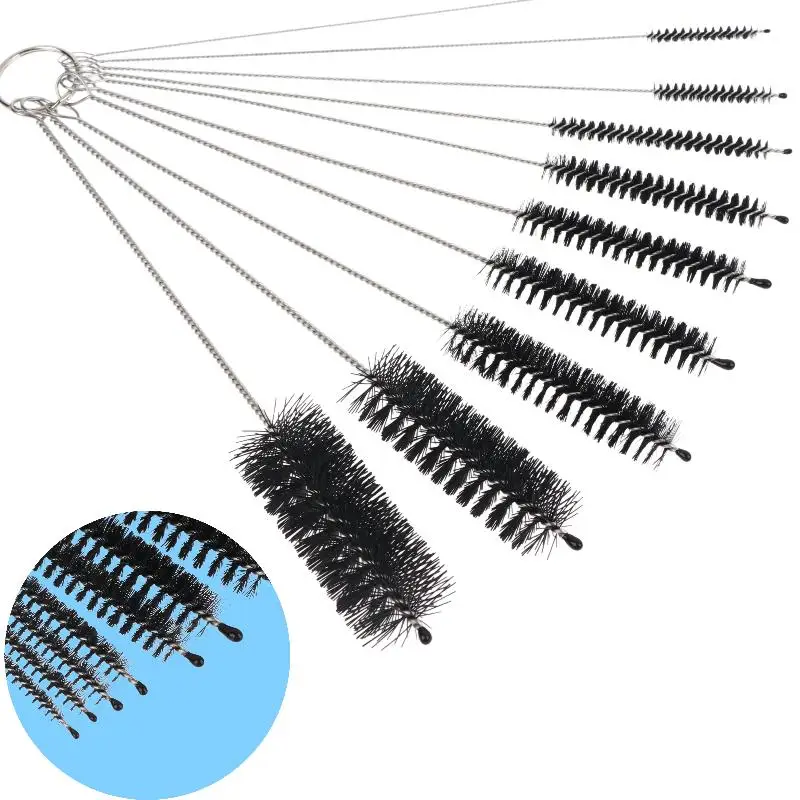 10Pcs Multifunctional Reusable Straw Cleaning Brush Bottle Cleaning Brushes For Narrow Neck Bottles Cups