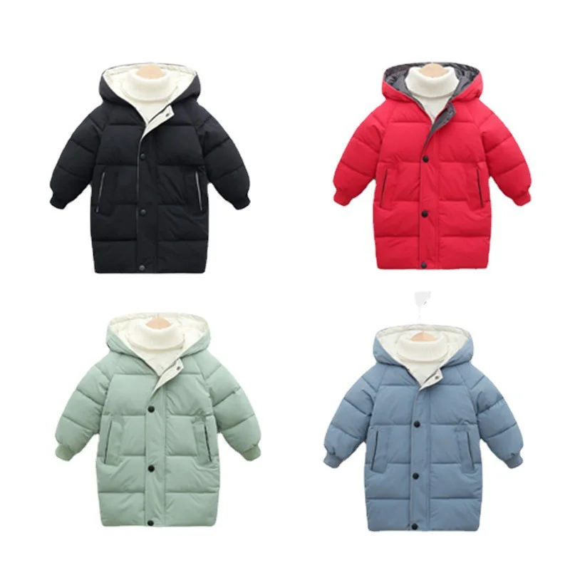 

New children's clothing 2024 autumn/winter thickened children's cotton-padded jacket