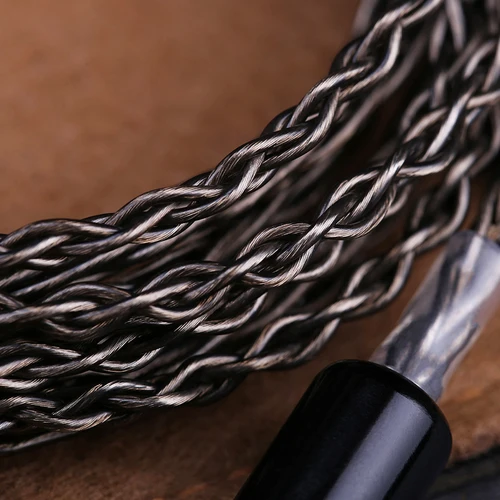 Imagen 2 del producto Cable de auriculares OPENHEART de 8 núcleos, 1 a 2 jack dual, Cable equilibrado de 3,5/2,5/4,4mm, reemplazo de actualización de cobre Chapado en plata, 2m, 3m