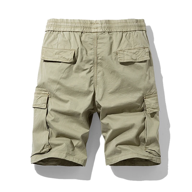 Summer Men Casual Cargo Cotton Shorts Mens Classic Vintage Pockets Outdoor Shorts Male Brand New Outwear Work Safari Short Pants