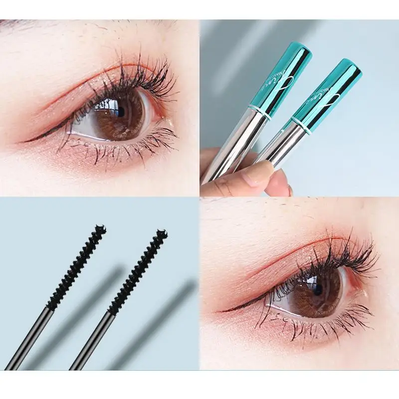 Mascara impermeabile Ultra Fine a prova di sbavature maschere voluminose resistenti ai fiocchi per le donne Mascara per la crescita delle ciglia fai guardare le ciglia