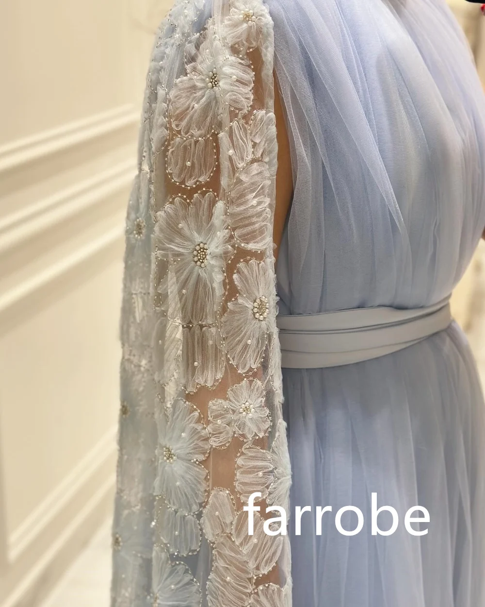 Dostępne niestandardowe rozmiary Plisowana siateczka Linia A O-Neck Sukienki midi Suknie balowe Klasyczny wykwintny nowoczesny styl Pastrol Unisex Casua