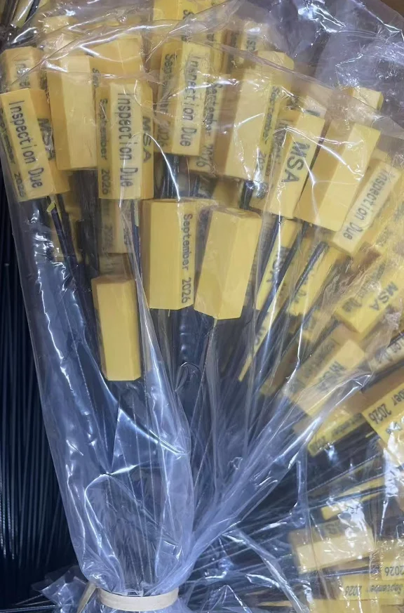 450pcs red+ 140pcs yellow customized cable ties for David