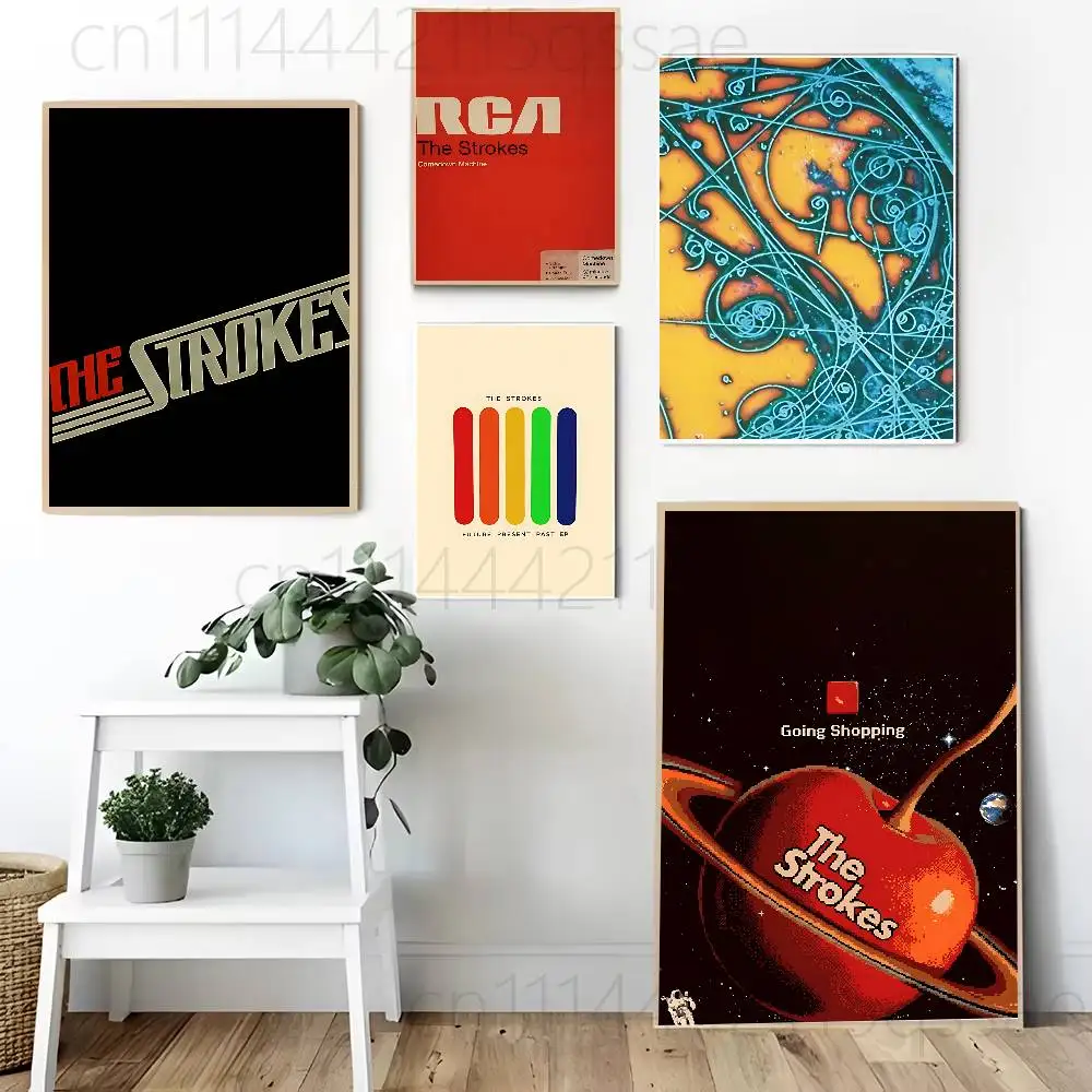 The S-Strokes The New Abnormal Poster Wall Art Posters, Texture Paintings, Ideal Gift for Room Decoration