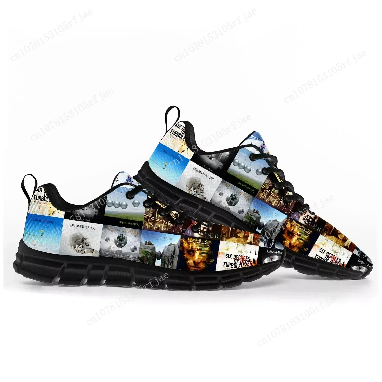 Dream Theater Rock Band Music Sports Shoes Mens Womens Teenager Sneakers Casual Custom High Quality Couple Shoes