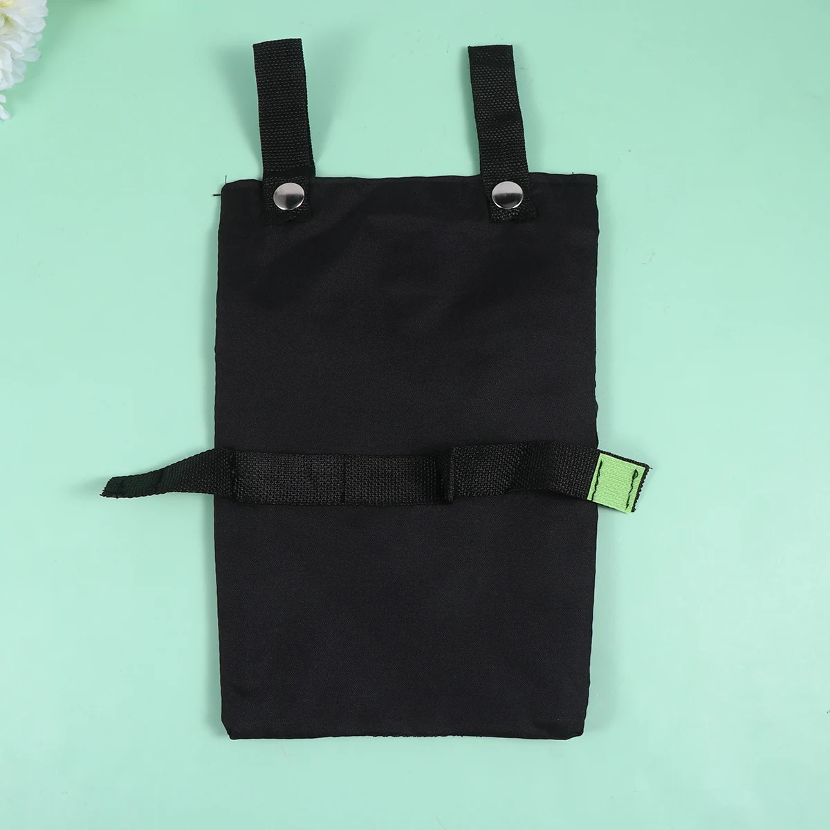 

2pcs Hanging Bag Front Basket Hanging Pouch Electromobile Basket Haning Container for Bike Electromobile (Black)