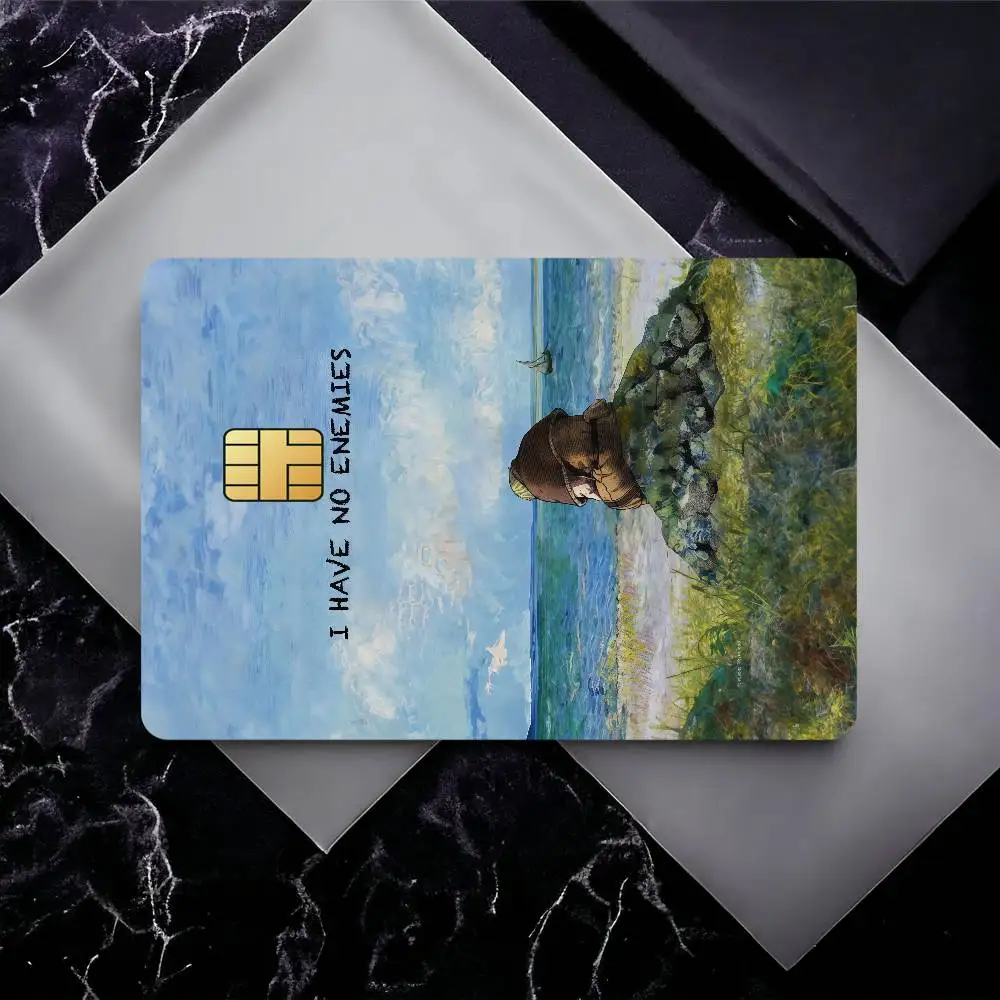 V-Vinland S-Saga Anime Bank Debit Decorative Protection Bus Subway Credit Card Stickers