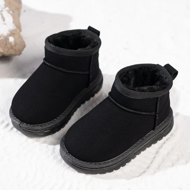 

2025 Winter New Children's Shoes Fashion Classic Boys and Girls Warm Snow Boots Comfortable and Versatile Children's Boots