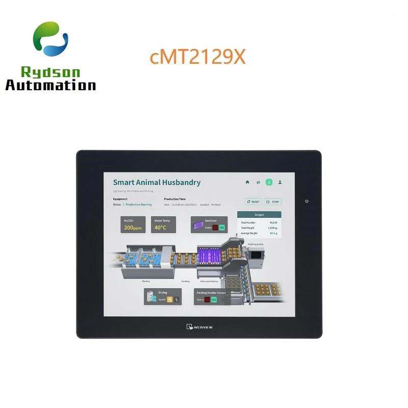 Pantalla táctil WEINVIEW HMI cMT2129X de 12,1 pulgadas