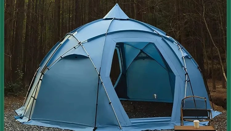 

Outdoor automatic portable camping tent camping beach thickened aluminum alloy