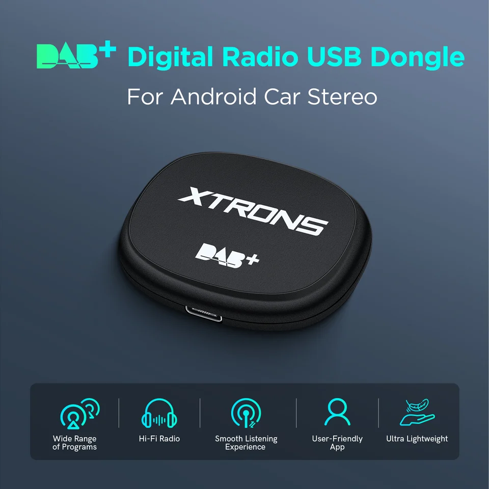 Dongle XTRONS DAB+ USB – Récepteur Radio Numérique Pour Autoradio Android
