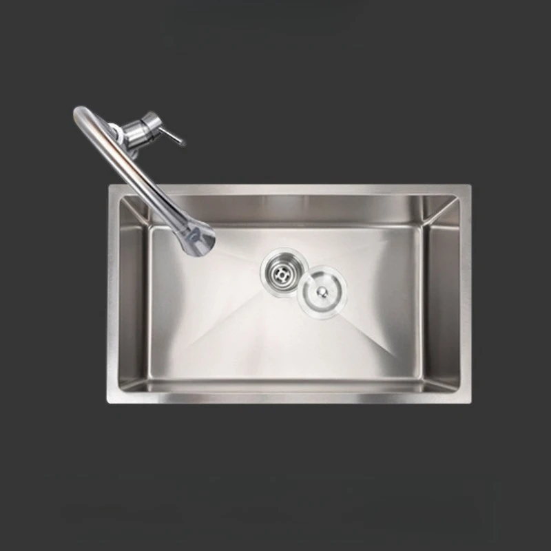 Stainless Steel Kitchen Sinks Thickened Rust-proof Kitchen Sinks Treatment Durable Home Improvement Fregaderos De Cocina ZY40SC