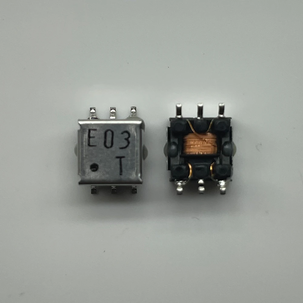 10pcs/Imported Miniature Patch EE5.0 SMD6 Pin Precision Current Transformer Turn Ratio 100:1 100 to 1