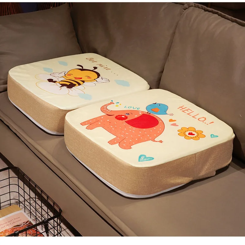 Children Increased Chair Pad Baby Furniture Booster Seat Kids Dining Cushion Pram Chair Height Pad Washable Back Cushion