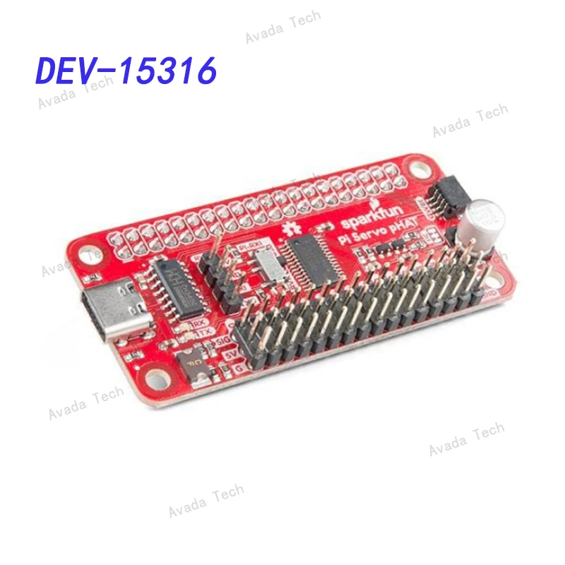 

Avada Tech DEV-15316 Power Management IC Development Tool Servo pHAT for Raspberry Pi