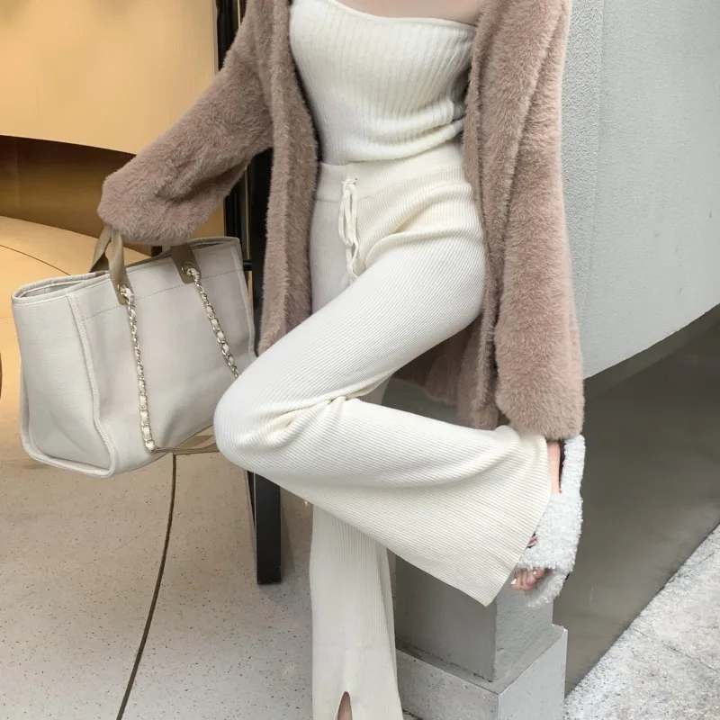 White Pink Khaki Soft Furry Knit Cardigan Sweater Fall Outfit Coat Jumper,Loose Overcoat Sweatercoat Korean Cloth Women