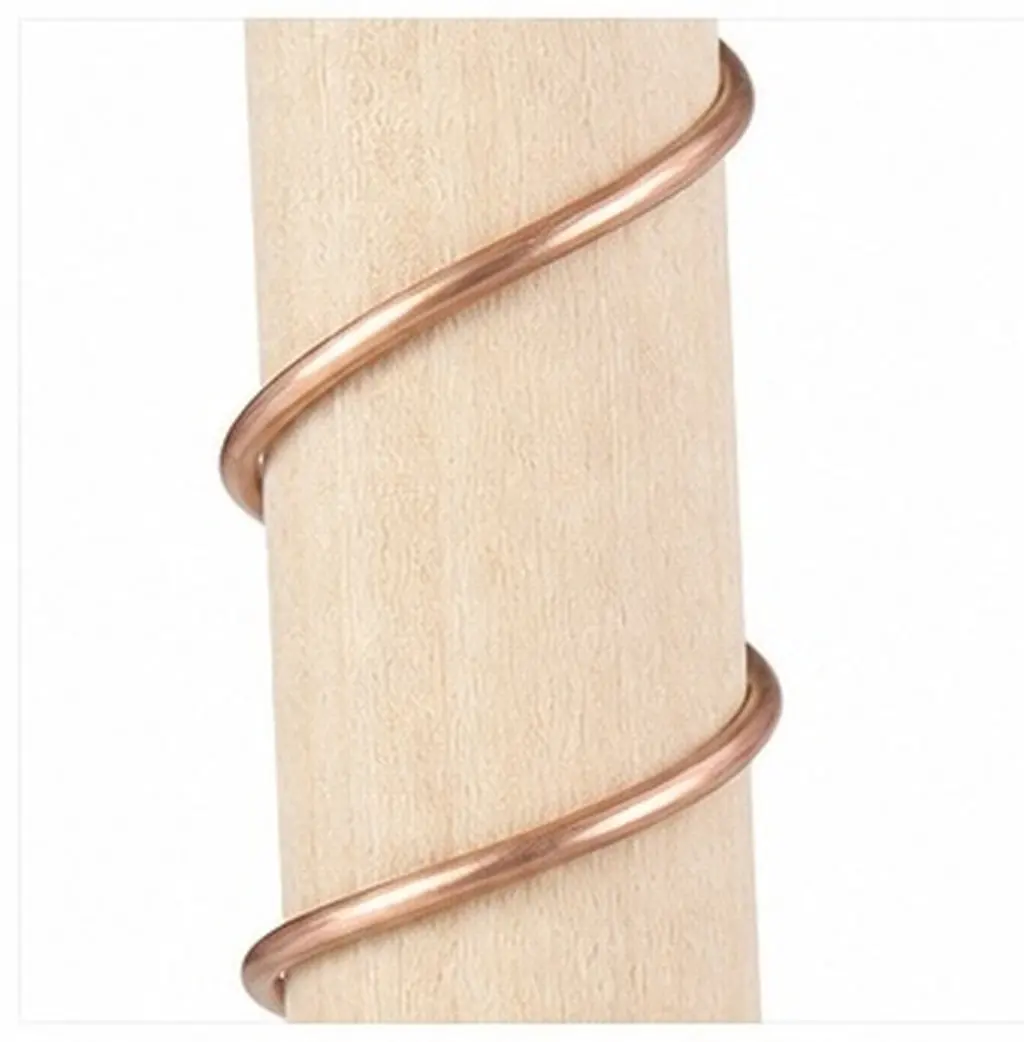 2Pcs Electroculture Copper Gardening Antenna Set for Healthy Root Growth Cultivation Indoor Outdoor Use Pure Solid