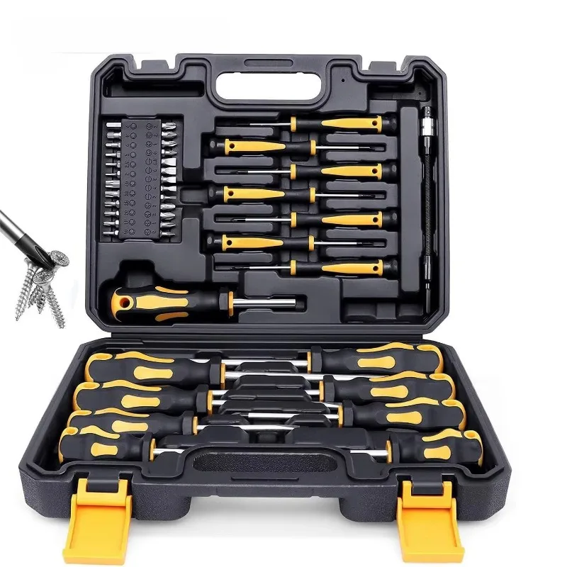 

42Pcs Multifunctional Screwdriver Set, Manual Hardware Repair Tool, Household Screwdriver