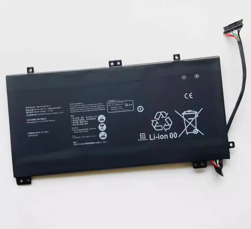 HB4593J6ECW-31 Laptop Battery For Huawei Matebook 13 WRTB-WFH9L WRTB-WFH9F WRTB-WFE9L 11.46V 3665mAh 42WH