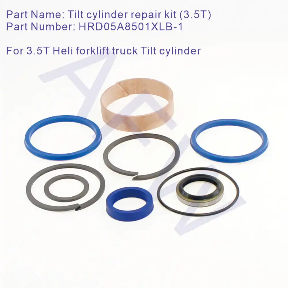 

HRD05A8501XLB-1, Tilt cylinder repair kit, For 3.5T Heli forklift truck Tilt cylinder