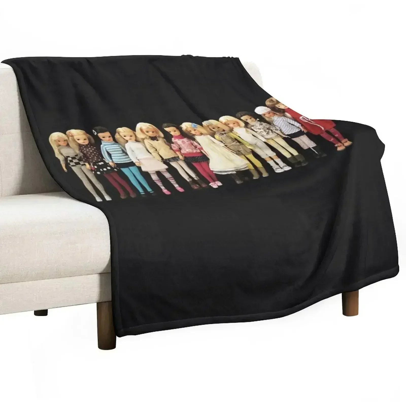 Manta clásica Sindy Vintage Pedigree Sindy, manta cálida y cómoda para tomar siesta en la oficina