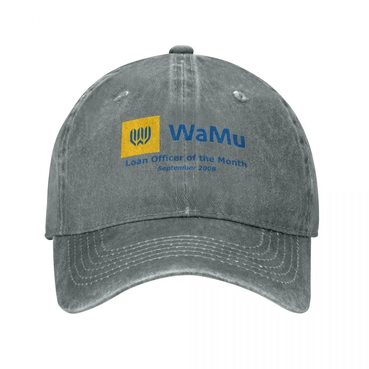 Washington Mutual WaMu Loan Officer Employee of The Month 2008 Bank Bankruptcy Funny AccountingCap Baseball Cap