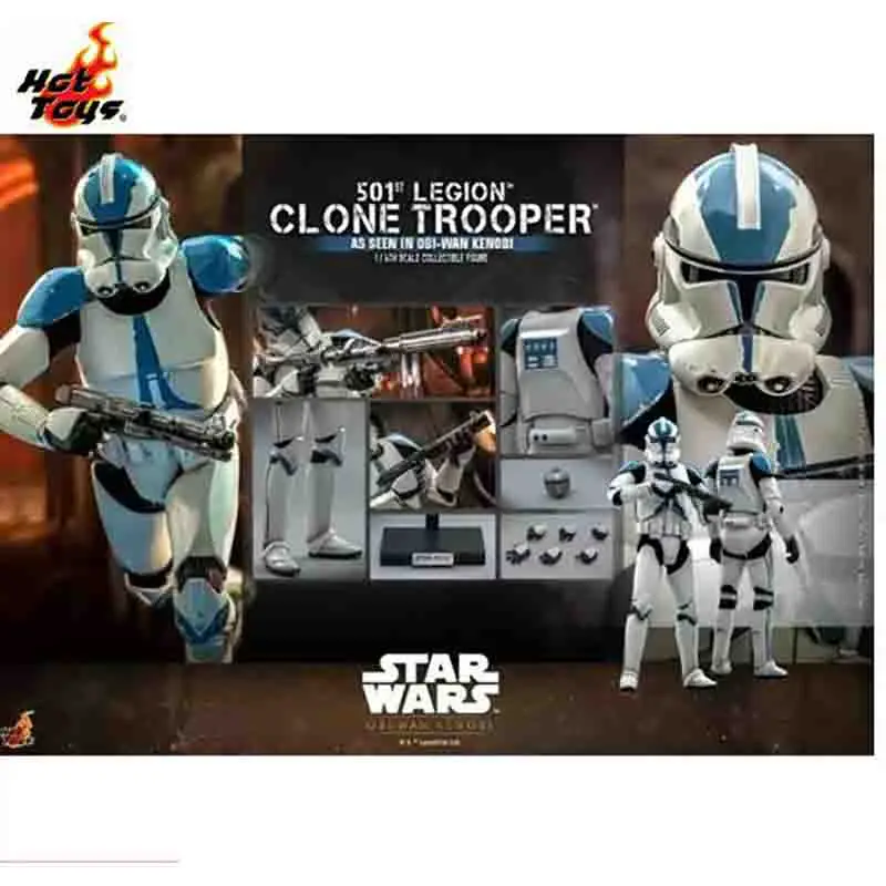 

Оригинальные игрушки HOTTOYS HT 1/6 501 Clone Troopers TMS092, модель персонажа из фильма, коллекционная игрушка в подарок