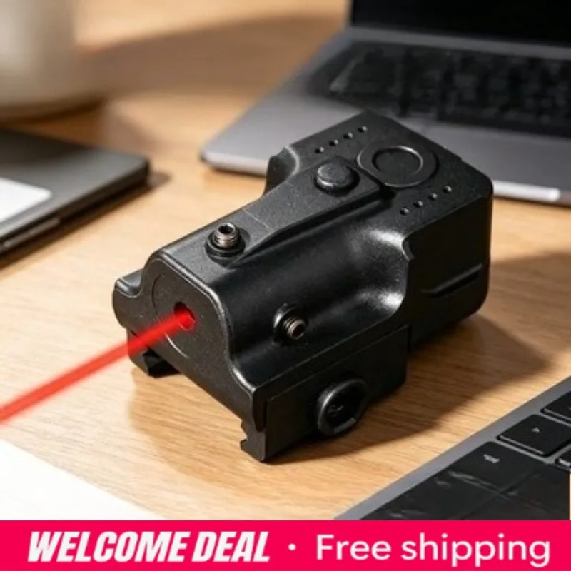 Steady Light Output Mini Nylon Red Laser Tool Simple Style Durable Under Mount Fittings