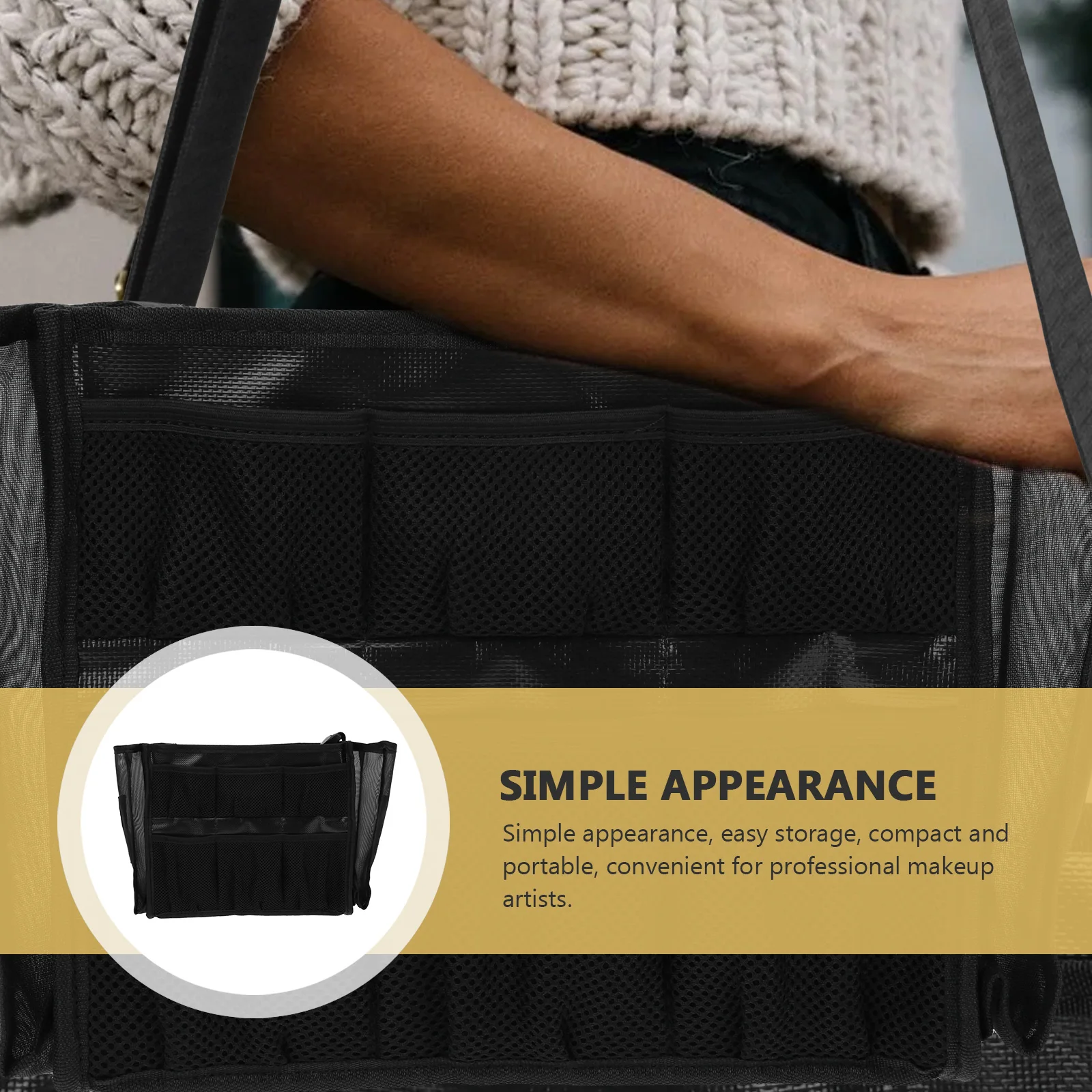 Compartments Makeup Brush Bag Professional Pouch Travel Large Capacity