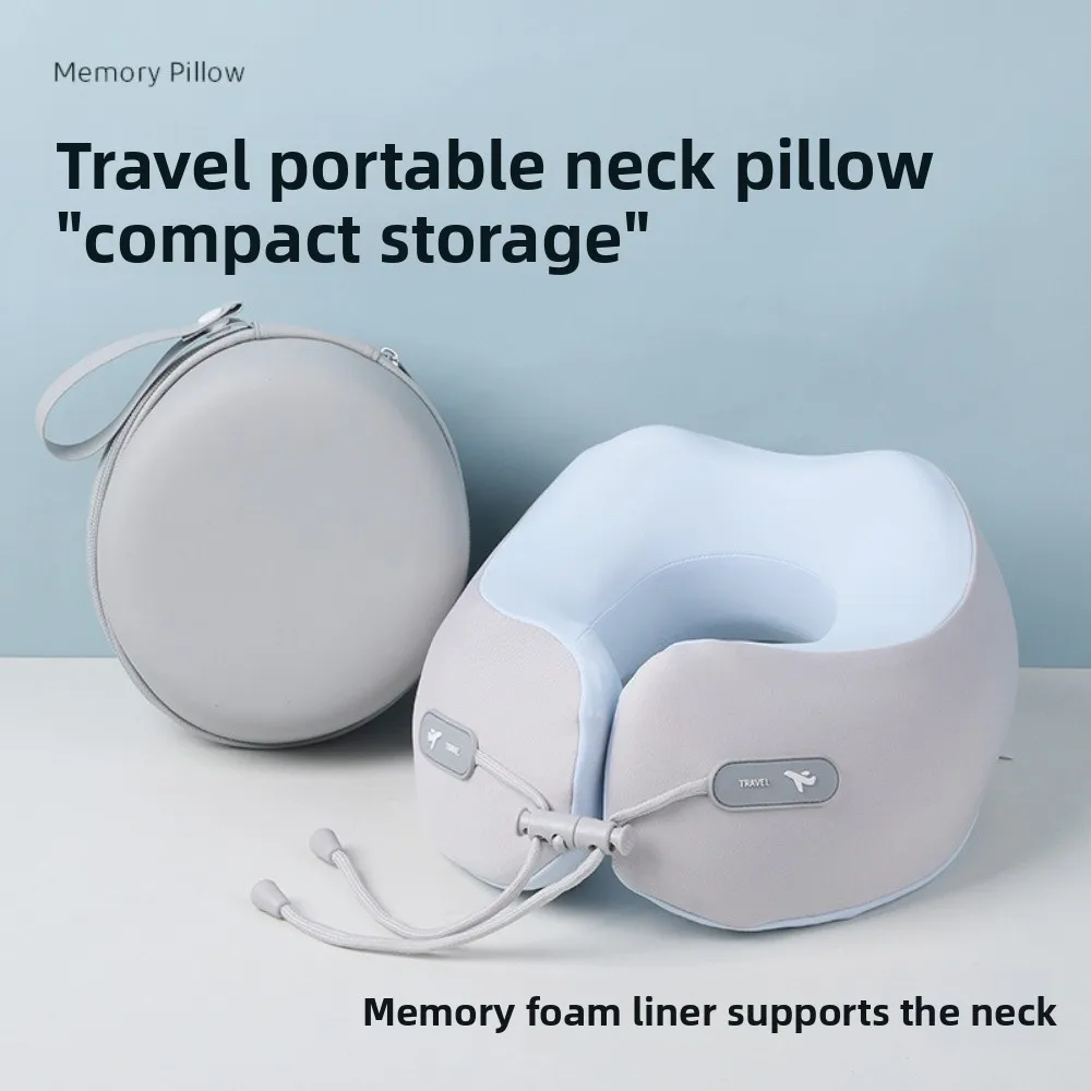 

High Quality Portable U-shaped Pillow Memory Foam Ergonomic Neck Pillow Cervical Pillow Ultimate Support for Flights