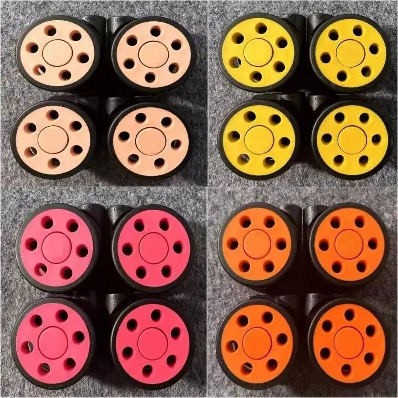 Колеса для багажа для ремонта Rimowa, сменные колеса 50 мм, несущие колеса, чехол на тележке, бесшумные ролики, аксессуары для чемодана