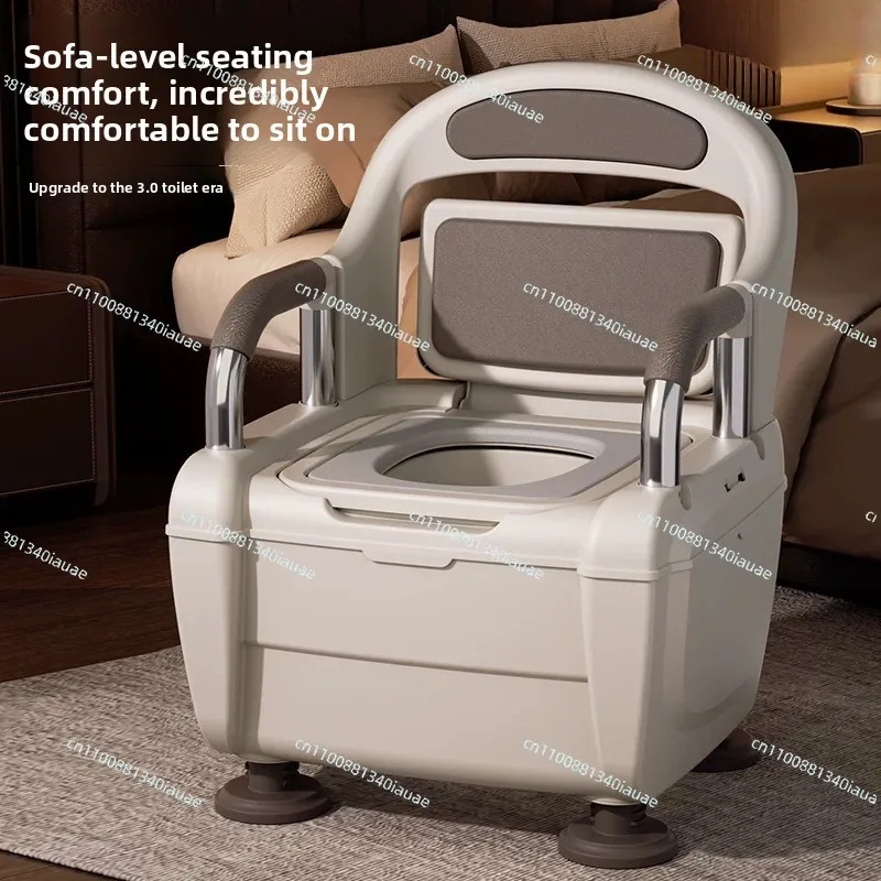 Toilet Toilet for The Elderly Household Removable Portable Indoor Safety Toilet Chair