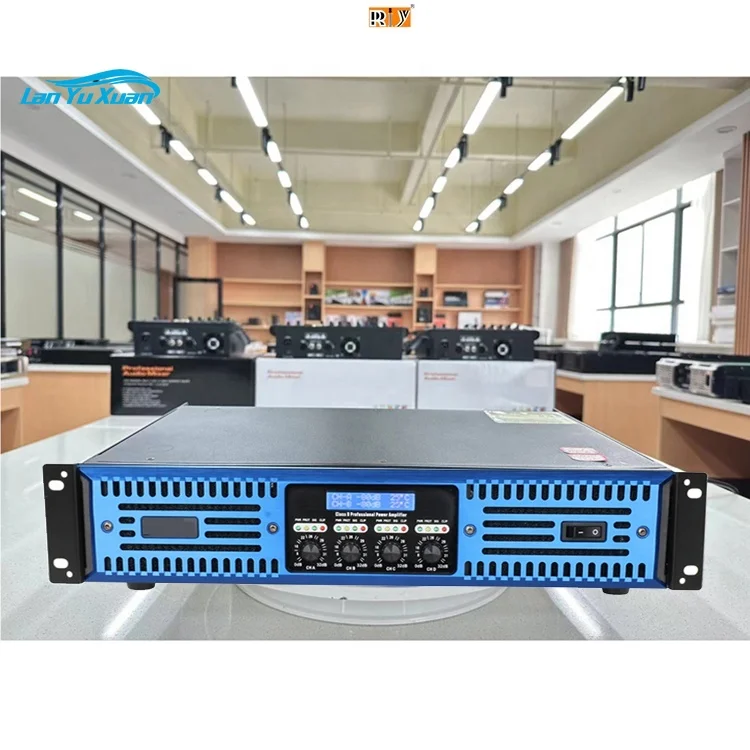 

D4800 Professional 4 Channels Switching Amplifier Power Amp Audio Digital Amplifier