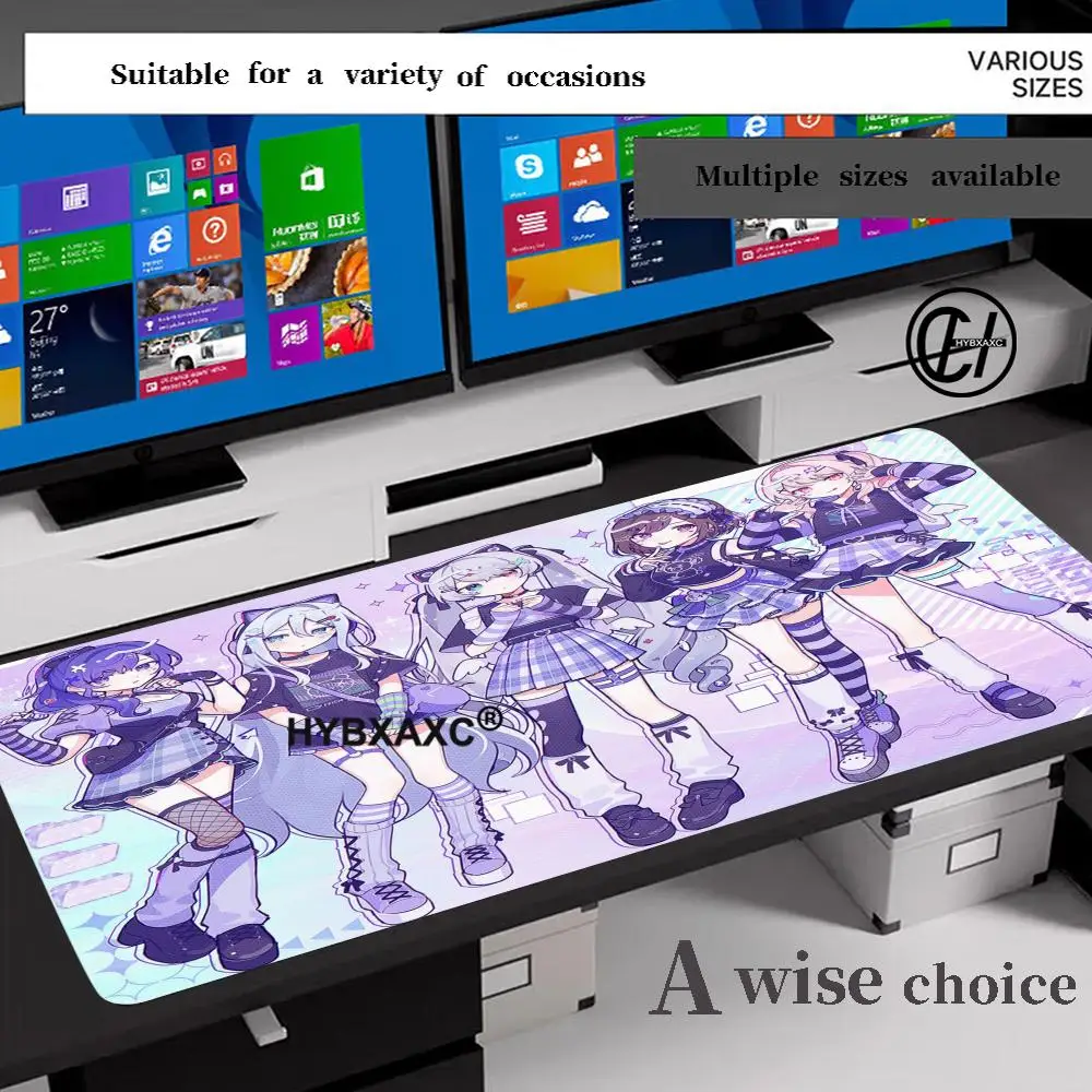 

HD PJSK Project Sekai Colorful Stage Nightcord at 2500 XXL Large Mouse Pad Computer Laptop Non-slip Keyboard Desk Mat Mousepad