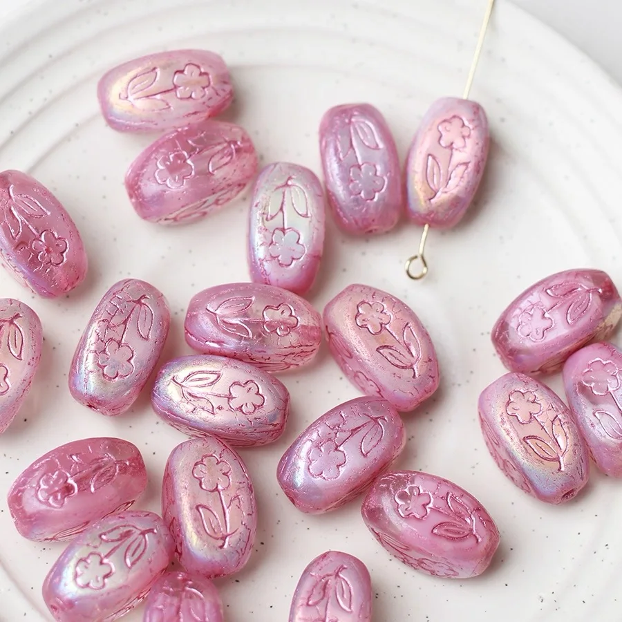 

10pcs 16*11mm Loose Spacer Beads for Jewelry Making DIY Handmade Bracelets Earrings