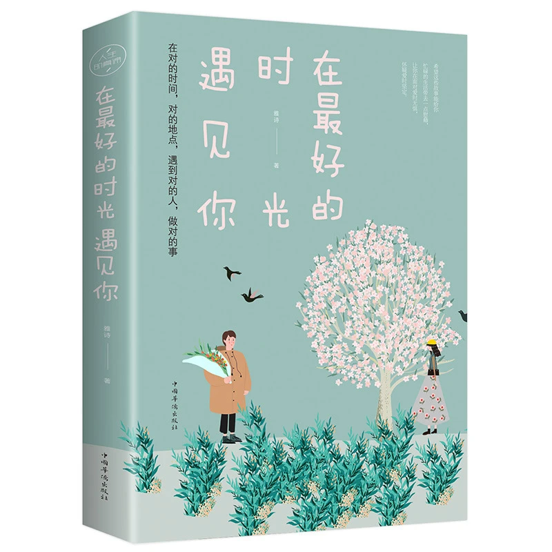 Meet You At The Best Time, Bestselling Urban Romance Novels, Youth Literature Novels Popular Chinese Books Livros Libros