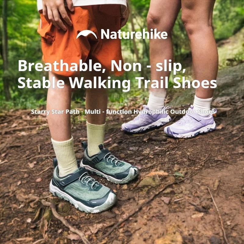 Naturehike Multifunctional Hydrophilic Children's Outdoor Shoes EVA Cushioning Boys and Girls Non-slip Hiking River Tracing Shoe