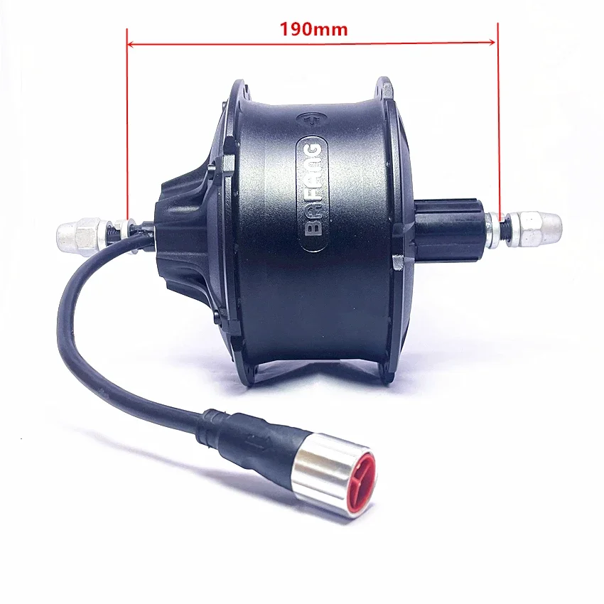 G062 Bafang 48v 750w cassette Rear Hub Motor drop out 175mm 190mm With Disc Brake For Fat Bike beach buggies and snow bikes