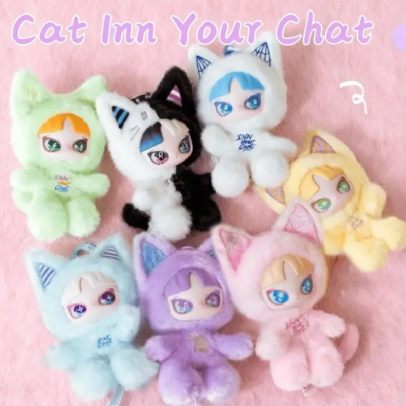 

INNS Cat Inn Your Chat Series Виниловая плюшевая слепая коробка Модная игрушка Аниме Фигурка Игрушки Подвеска Декор Таинственная коробка Коллекционные подарки